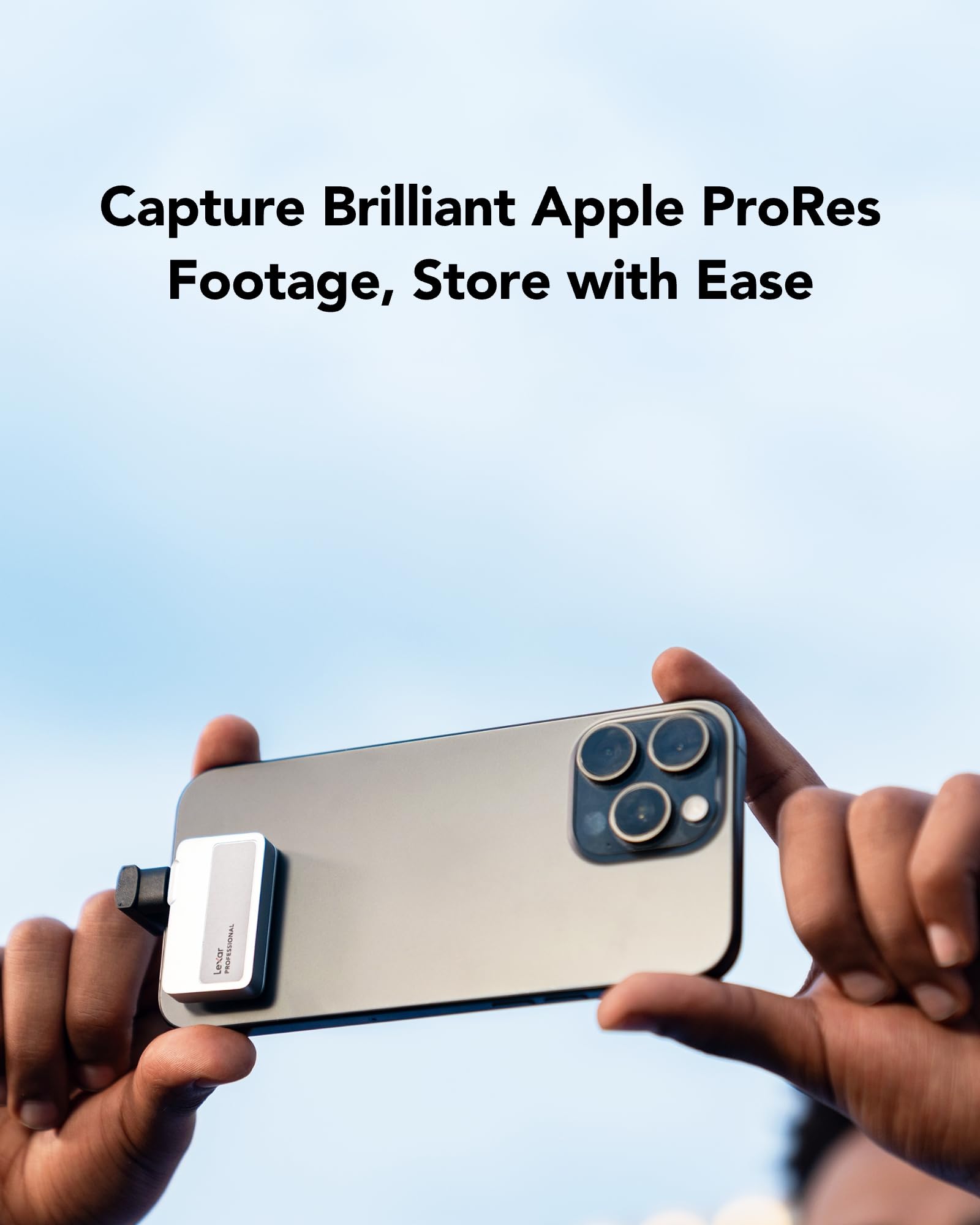 Amazon | Lexar Professional Go Portable SSD 2TB ハブ付き Apple